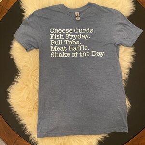 Gildan Softstyle Wisconsin Blue T-Shirt